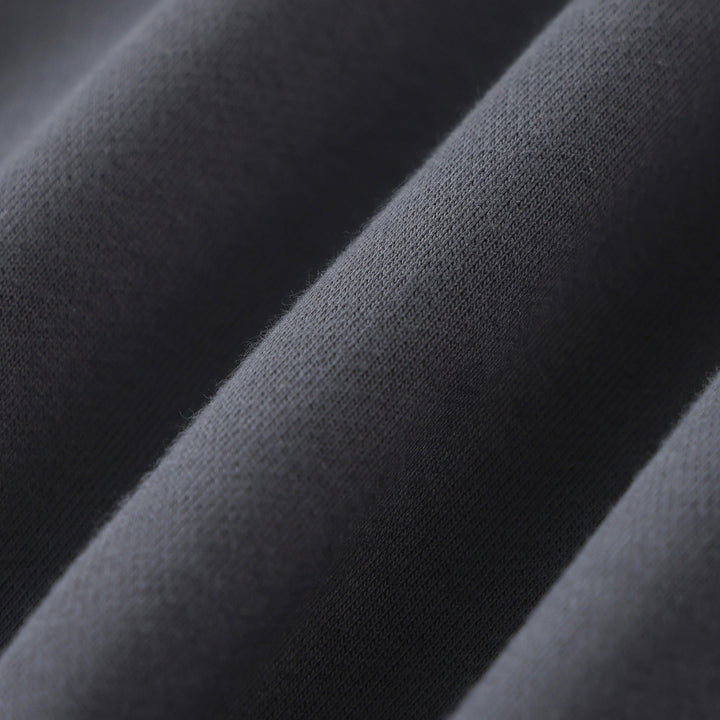 Crest Long-Sleeve Polo Sweatshirt 